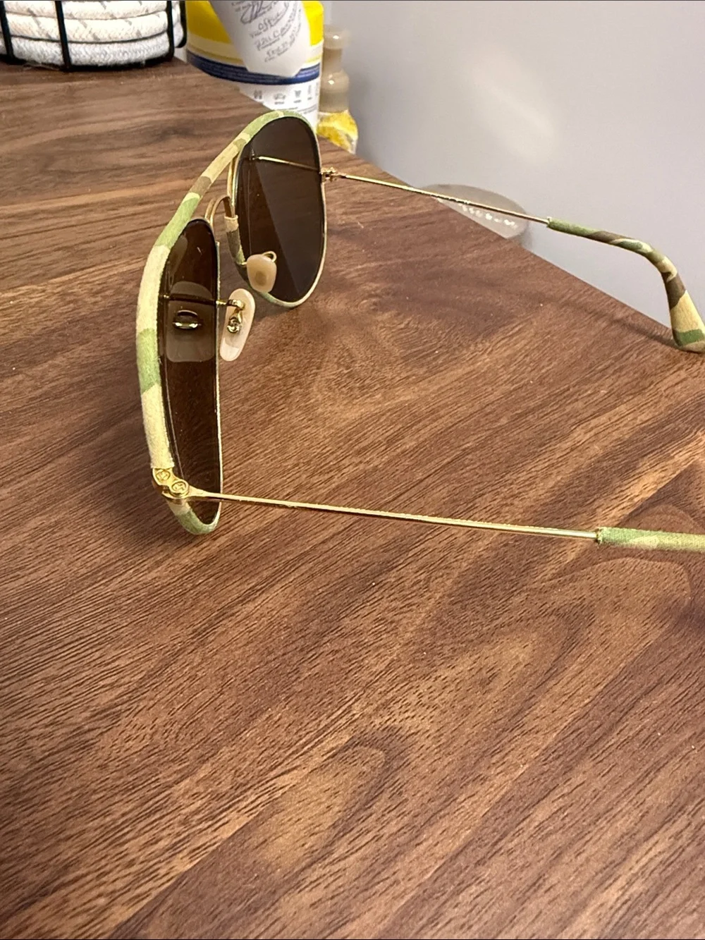 Ray-Ban camo  Aviator Sunglasses with Brown Lenses